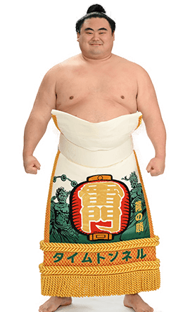 Portrait of the sumo wrestler