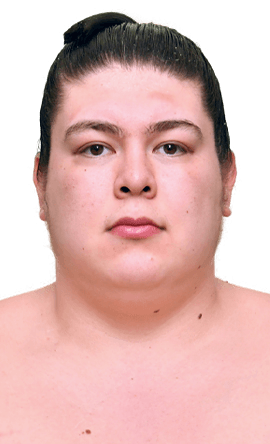 Portrait of the sumo wrestler