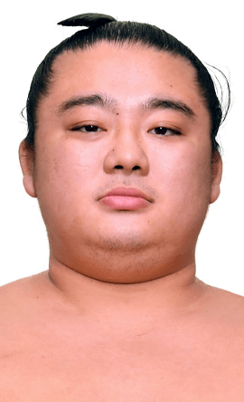 Portrait of the sumo wrestler