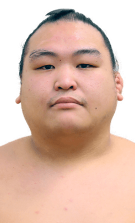 Portrait of the sumo wrestler