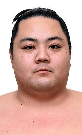 Portrait of the sumo wrestler