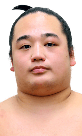 Portrait of the sumo wrestler