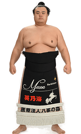 Portrait of the sumo wrestler