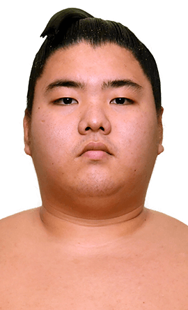 Portrait of the sumo wrestler