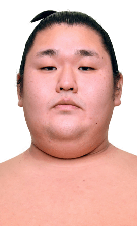 Portrait of the sumo wrestler