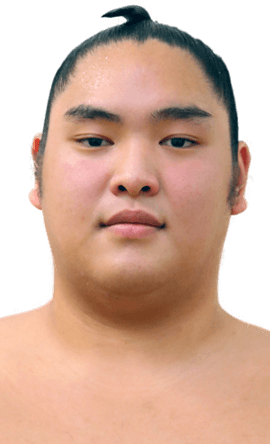 Portrait of the sumo wrestler