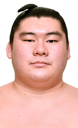 Portrait of the sumo wrestler