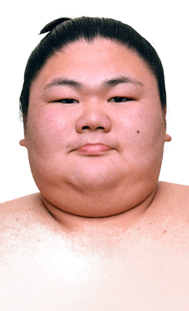 Portrait of the sumo wrestler