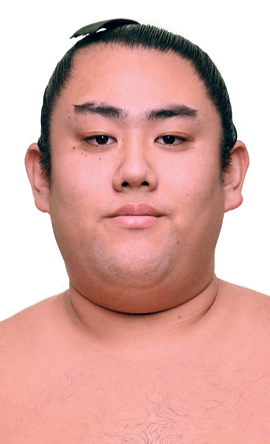 Portrait of the sumo wrestler