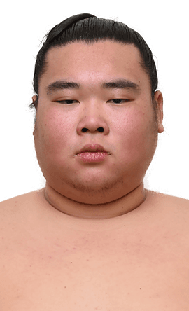 Portrait of the sumo wrestler