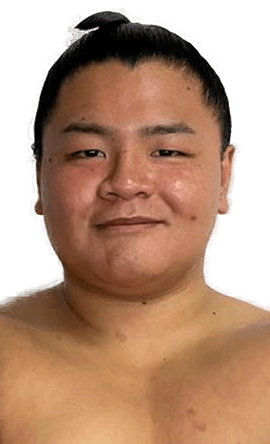 Portrait of the sumo wrestler