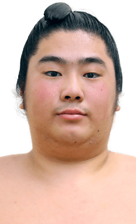 Portrait of the sumo wrestler