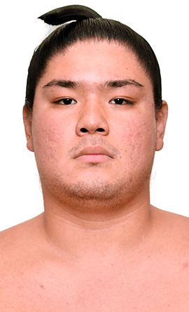 Portrait of the sumo wrestler