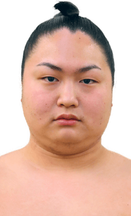 Portrait of the sumo wrestler