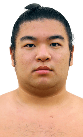 Portrait of the sumo wrestler