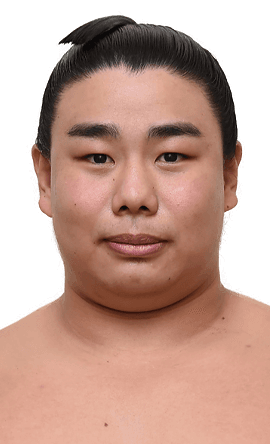 Portrait of the sumo wrestler