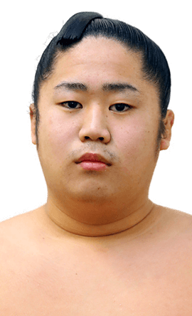 Portrait of the sumo wrestler