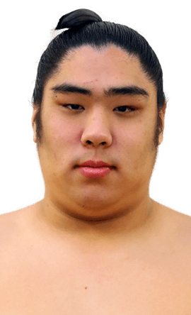 Portrait of the sumo wrestler