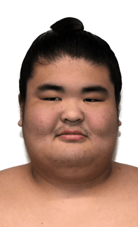 Portrait of the sumo wrestler