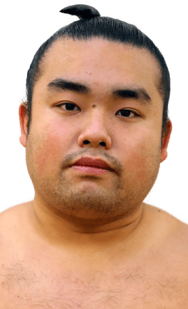 Portrait of the sumo wrestler