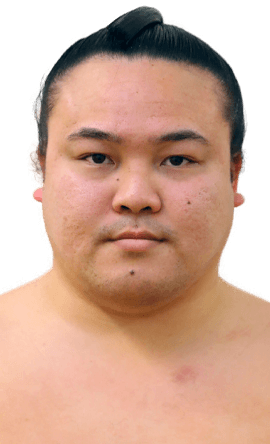 Portrait of the sumo wrestler