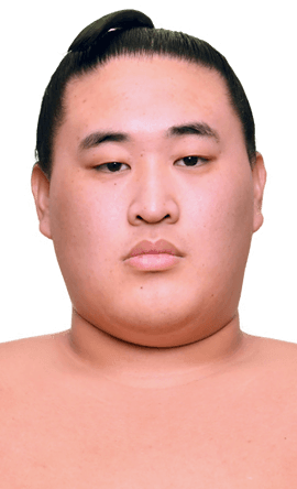 Portrait of the sumo wrestler