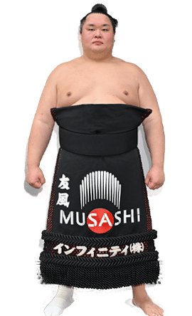 Portrait of the sumo wrestler