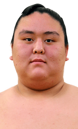 Portrait of the sumo wrestler