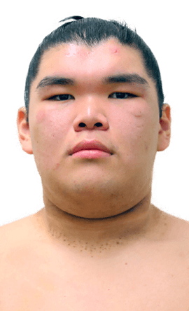 Portrait of the sumo wrestler