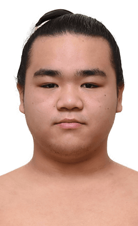 Portrait of the sumo wrestler