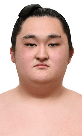 Portrait of the sumo wrestler