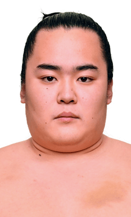 Portrait of the sumo wrestler