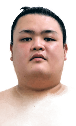 Portrait of the sumo wrestler