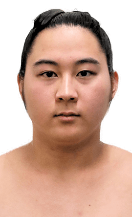 Portrait of the sumo wrestler