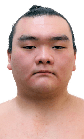 Portrait of the sumo wrestler