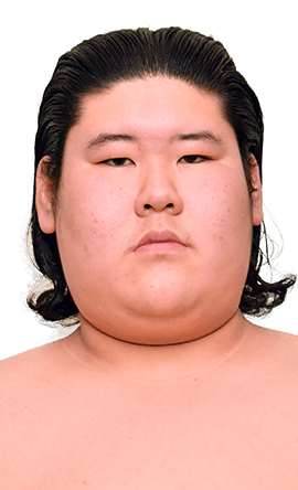 Portrait of the sumo wrestler