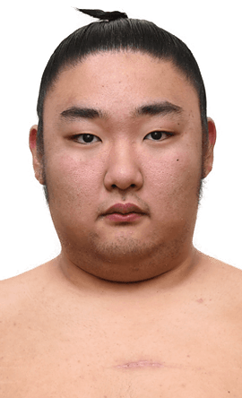 Portrait of the sumo wrestler