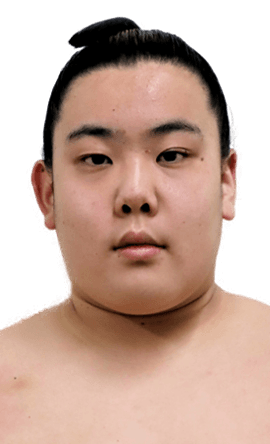 Portrait of the sumo wrestler