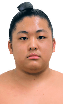 Portrait of the sumo wrestler