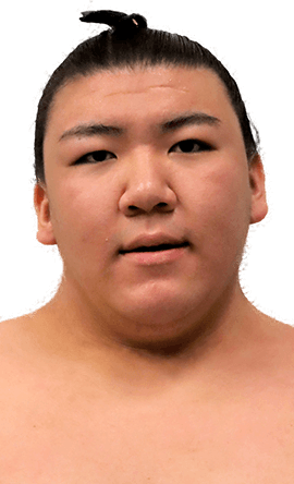 Portrait of the sumo wrestler