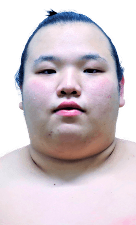 Portrait of the sumo wrestler