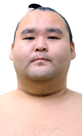 Portrait of the sumo wrestler