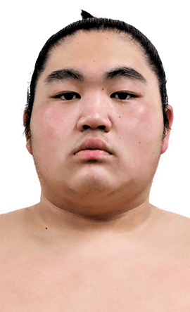 Portrait of the sumo wrestler