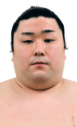 Portrait of the sumo wrestler