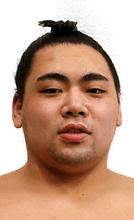 Portrait of the sumo wrestler