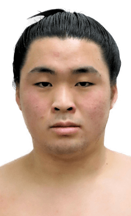 Portrait of the sumo wrestler