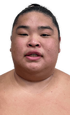 Portrait of the sumo wrestler