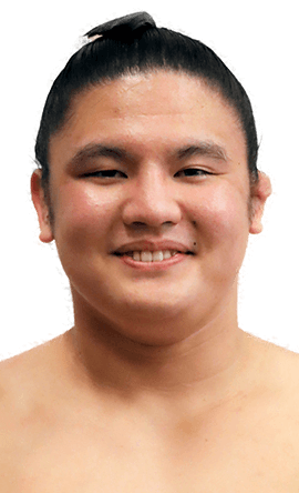 Portrait of the sumo wrestler