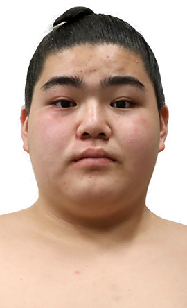 Portrait of the sumo wrestler