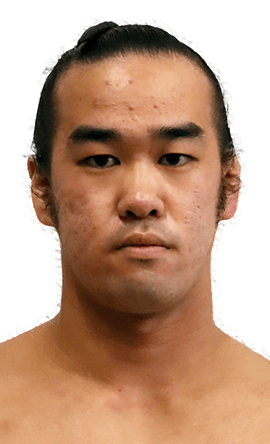 Portrait of the sumo wrestler